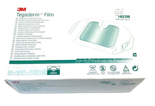 3M™ Tegaderm™ Film 1623W Transparentverband 6 x 7 cm