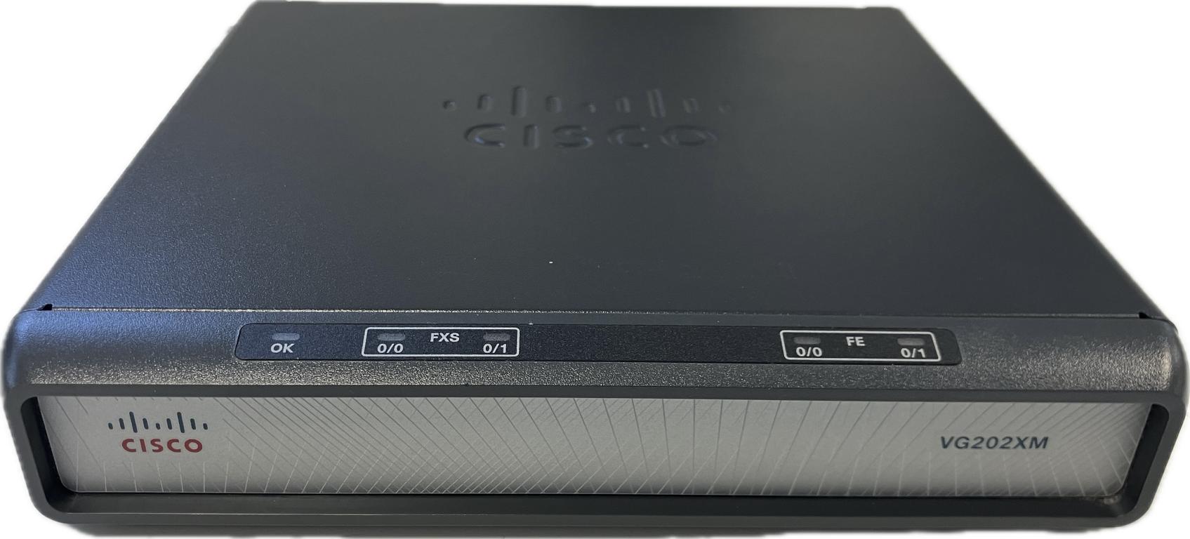 CISCO VG202XM Analog Voice Gateway mit Netzteil