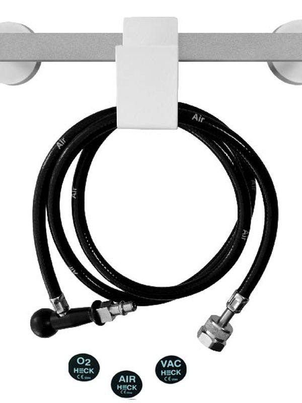 ZGV-Schlauch AIR/Druckluft mit Gasstecker und NIST-Verschraubung, farbneutral