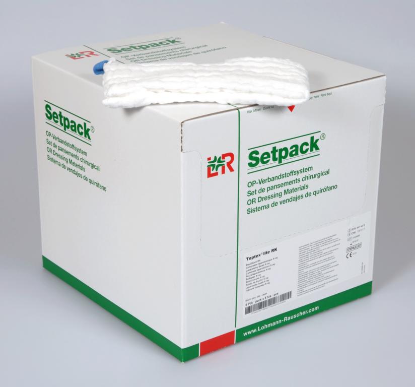 Setpack® Toptex® lite Bauchtücher RK, weiß